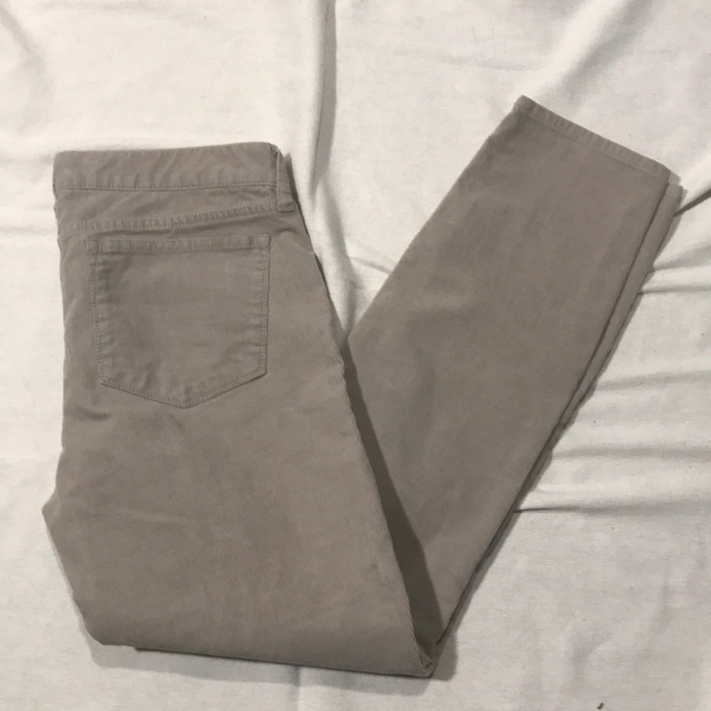 JCrew Light Grey Cords-Z107